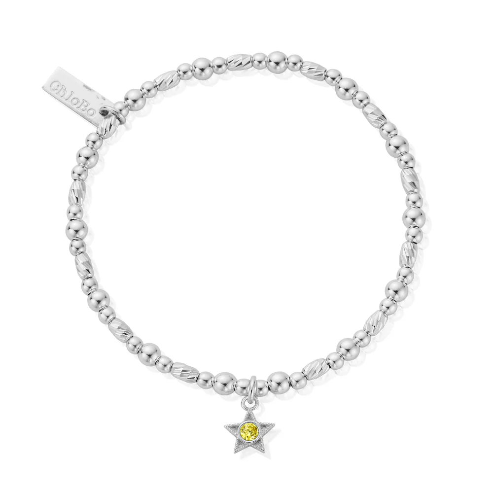 August Birthstone Bracelet