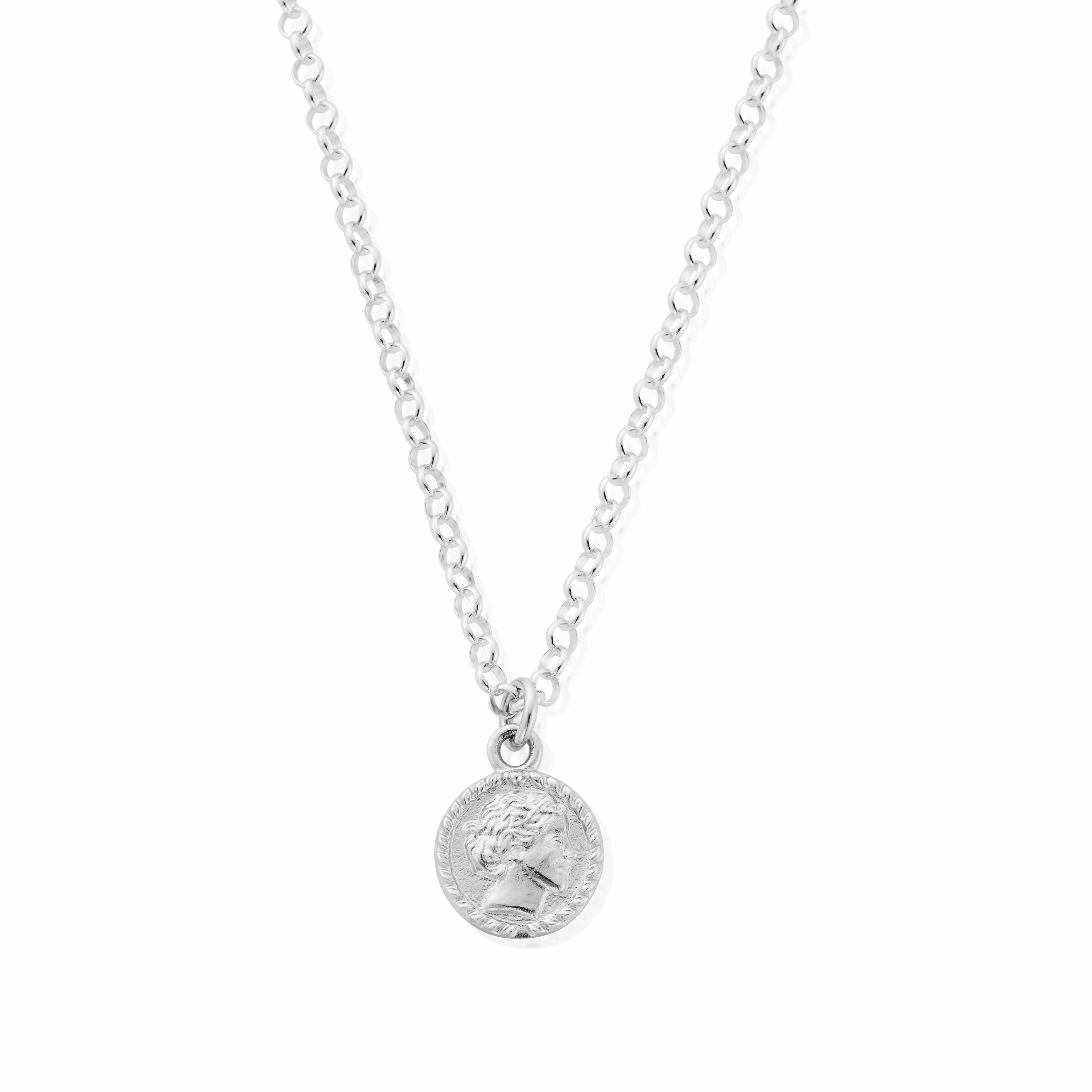 Belcher Chain Aphrodite Goddess Necklace