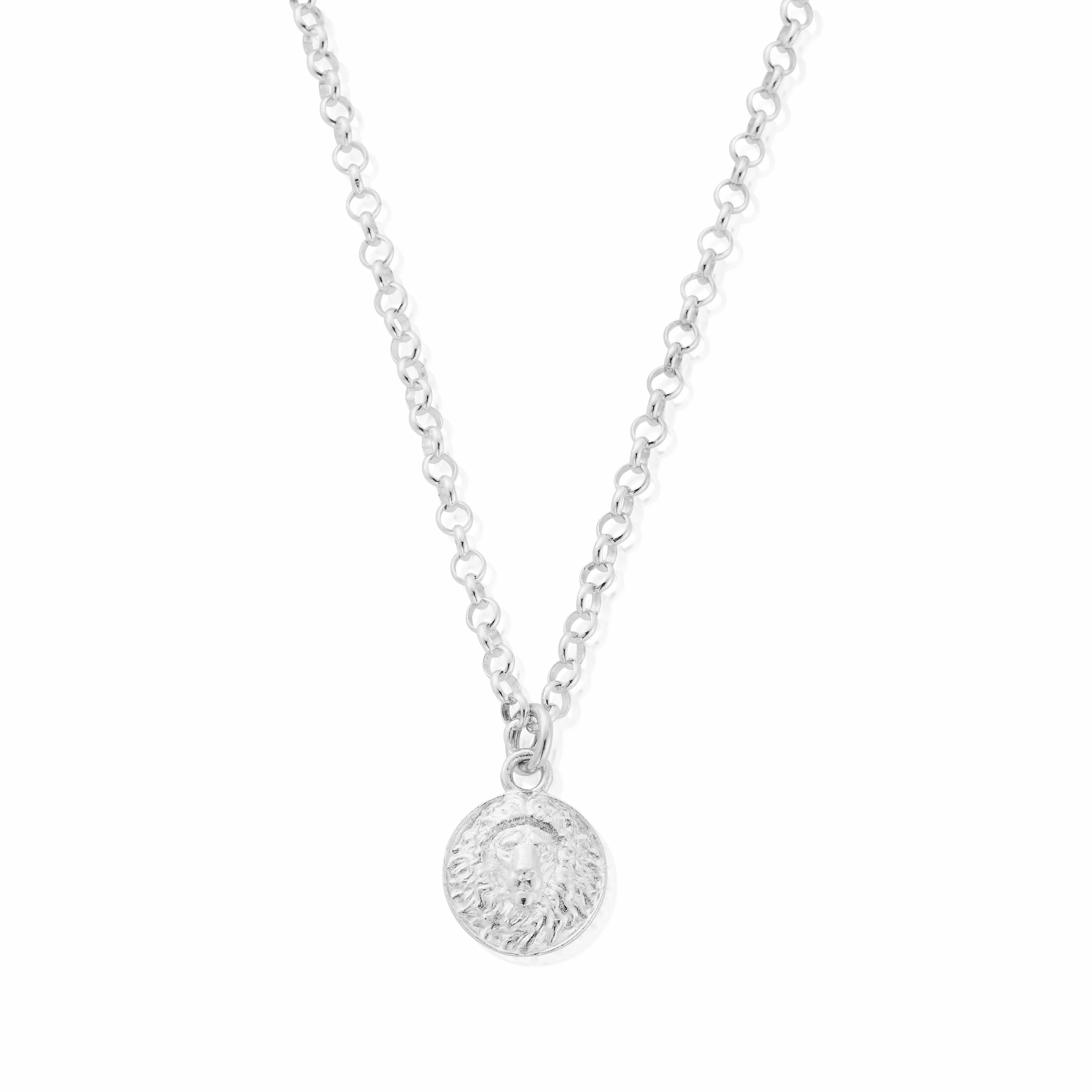 Belcher Chain Lion Necklace