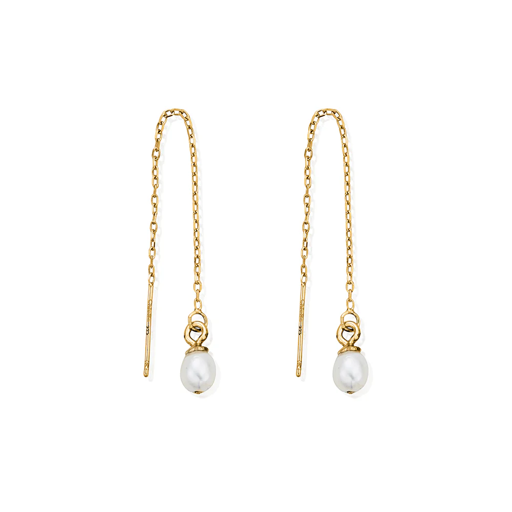 Ethereal Pearl Drop Earrings - Image 2
