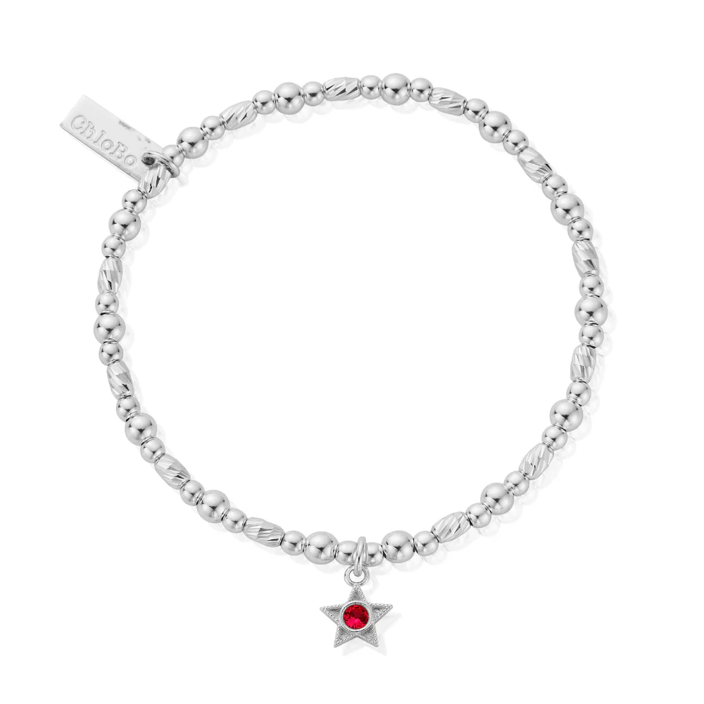 January Birthstone Bracelet
