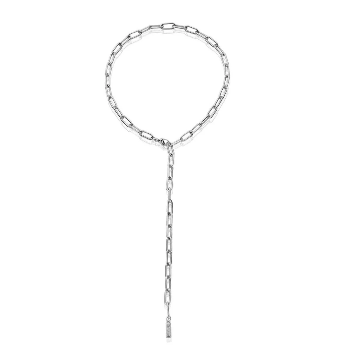 Medium Link Lariat Necklace