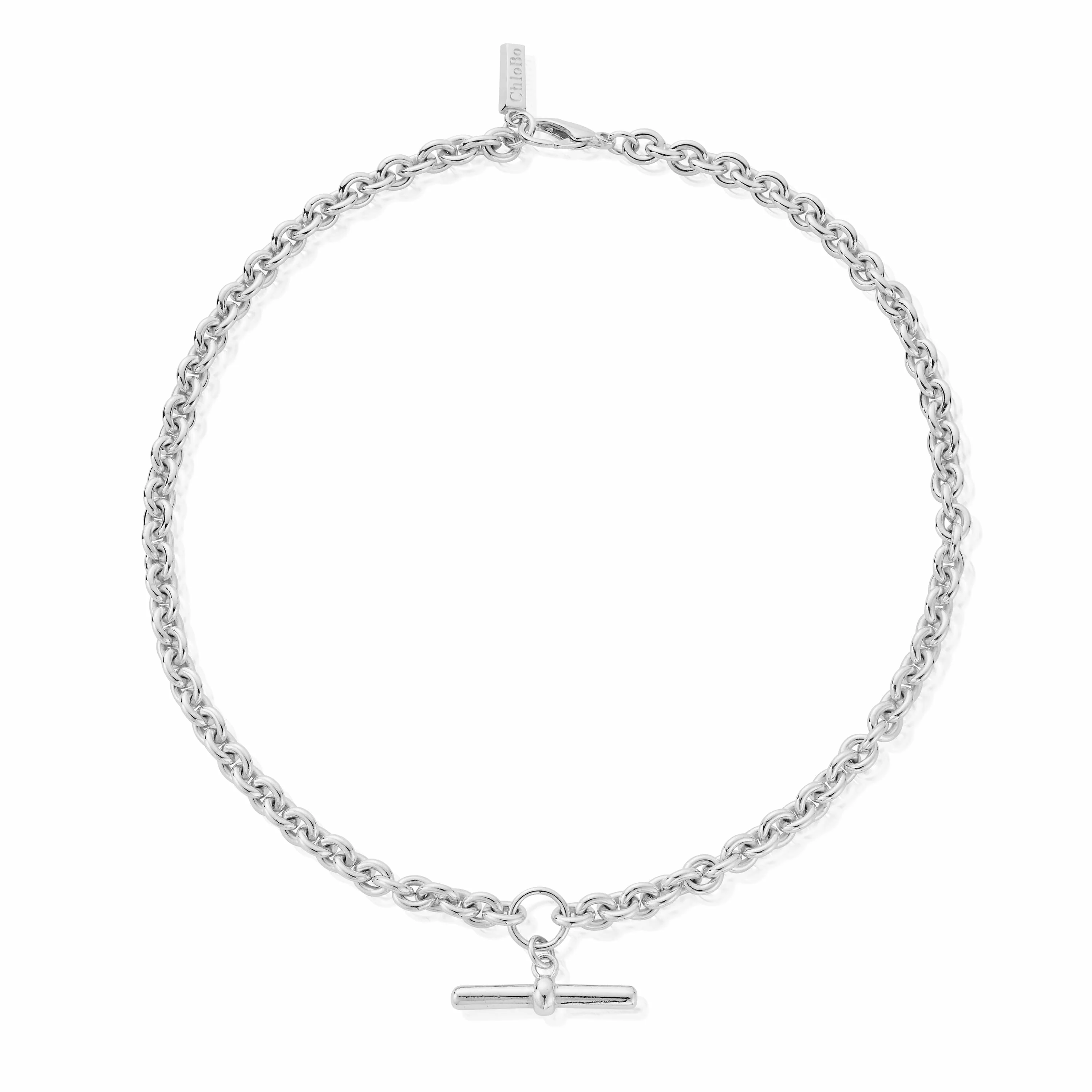 T-Bar Anchor Chain Necklace